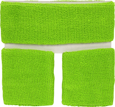 Svedbånd 3-pak, neon-grøn