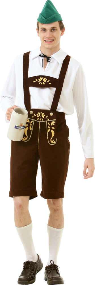 Lederhosen kostume, str. XL