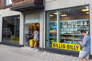 Billig-Billy Amagerbrogade København butiksfacade