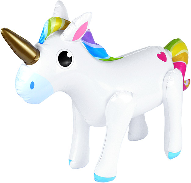 Unicorn oppustelig 53x35 cm