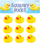 Badeand 5 cm med piv 9-pak