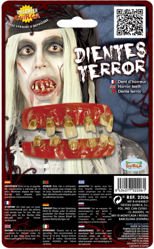 Zombie tænder, 2 dele